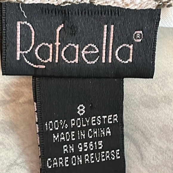 Rafaella Women’s V-neck Sleeveless Pullover Blouse Top Size 8 - Picture 3 of 4